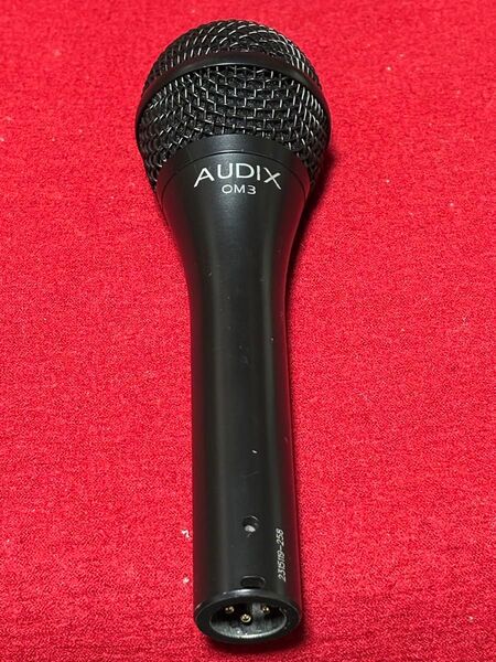 ★ AUDIX OM3 ダイナミックマイク 黒★