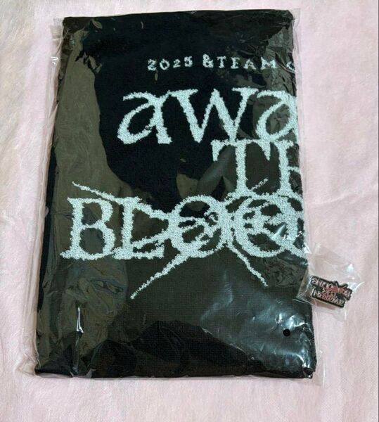 &TEAM FACE TOWEL ピンバッジセット