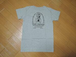 新品 CRIMIE クライミー カットソー S 灰 Vネック マリア Tシャツ REZAR V-NECK