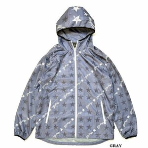 新品 マーブルズ MARBLES ウオームアップ ジャケット L 星スター ☆薄手 ライトアウター STAR WARM UP JKT