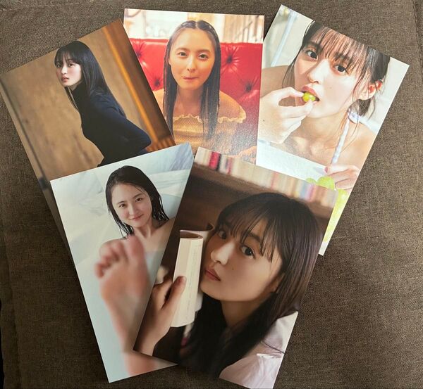 遠藤さくら ポストカード 写真集「可憐」 封入特典 全5種セット