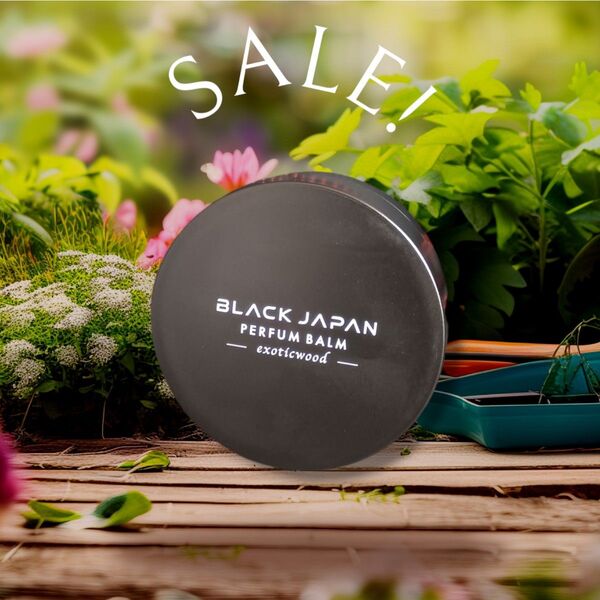 BLACK JAPAN 【医師推奨】練り香水 メンズ フェロモン香水 女子ウケ パヒュームバーム ムスク 17g