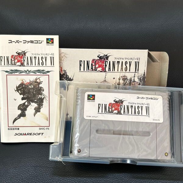 ファイナルファンタジーVI スーパーファミコン 箱・説明書有り