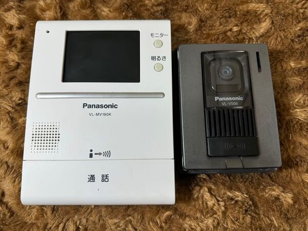 パナソニックインターホン セットVL-V566 VL-MV190K