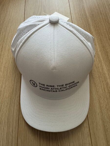新品未使用☆タグ付き vuori キャップ ウォーターテックハット water tech hat CAP 帽子 男女兼用 フリー