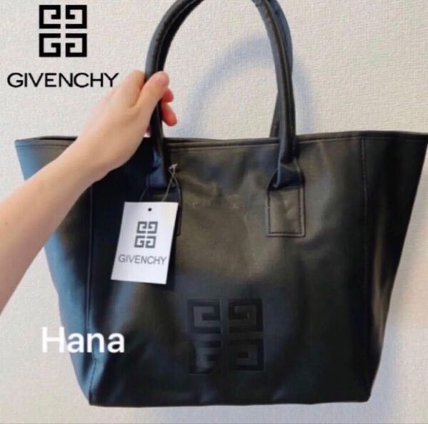 新品未使用 GIVENCHY ジバンシィ ノベルティ トートバッグ ブラック ビジネスバッグ ハンドバッグ