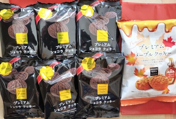 ◆ 昭栄堂製菓 神戸のクッキー プレミアム メープル1袋&プレミアム ショコラクッキー6袋セット ◆ 値引き交渉不可●即日発送OK