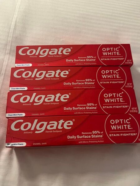 コルゲート Crest4点アジョナAJONA クレストオーラルケア 口臭予防 歯磨き粉 Colgateホワイトニング オプティック