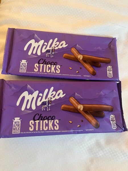 milka STICKSミルカチョコスティック 2点ドイツ チョコレート