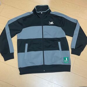 値下げ 超美品 DUELO/ドゥエロ ジャージ ブラック×グレー Mサイズ ジャージジャケット
