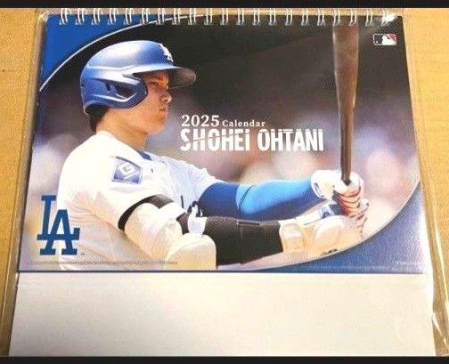 大谷翔平 卓上カレンダー 2025年