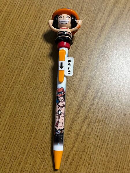 ワンピース エース 顔変わりペン ボールペン