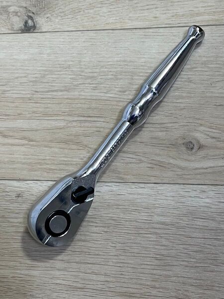 新型☆未使用【KTC】ラチェットハンドル BR390 差込角9.5mm 90枚ギア 全長180mm