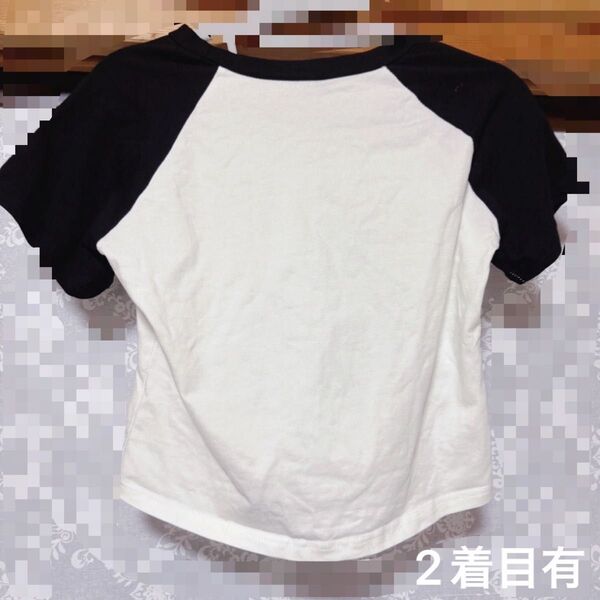 カットソー Tシャツ 無地 ホワイト 白 長袖 半袖 シンプル JK 高校生