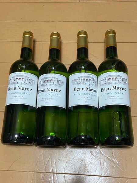 新品 B eau M ayne BLAN 2022 (フランス白ワイン辛口) 4本セット b
