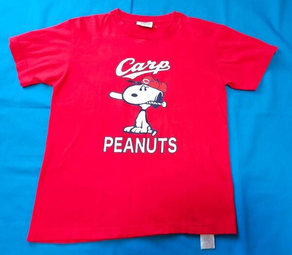 PEANUTS 広島カープコラボ スヌーピー Tシャツ Sサイズ 広島カープ