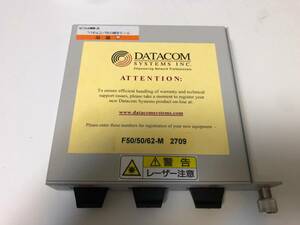 [未使用] DATACOM SYSTEMS FIBERtap F50/50/62-M ネットワークタップ パケットキャプチャ 光ファイバー スプリッター SCコネクタ