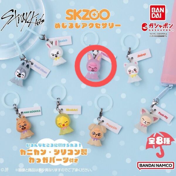 Stray Kids めじるしアクセサリー トゥエッキ チャンビン スキズ ガチャガチャ straykids skz ビニ