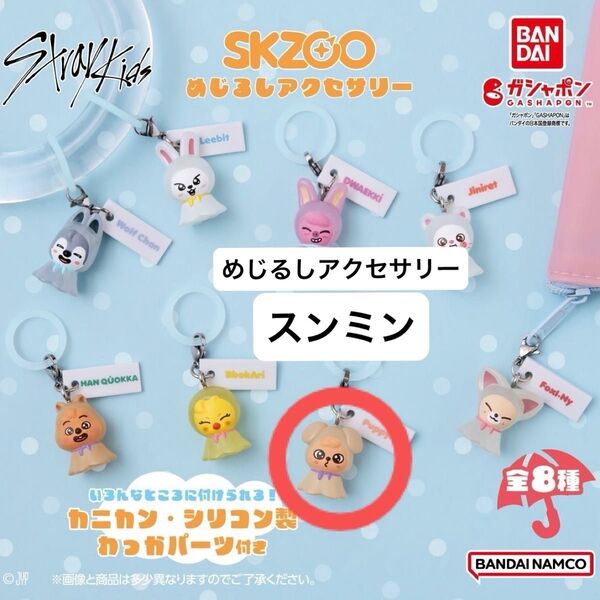 Stray Kids めじるしアクセサリー スンミン パピーム スキズ ガチャガチャ SKZOO PuppyM パピム