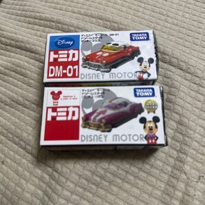 【中身未使用】トミカ ディズニーモータース ドリームスターⅡ DM-01 2個セット 箱付き 箱の劣化あり