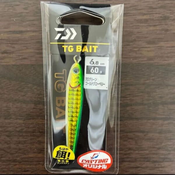 【新品】TGベイト 60g 3Dグリーンゴールドグローベリー 限定カラー