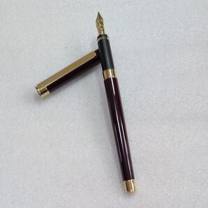 モンブラン 万年筆 カートリッジ式 ペン先18K ノブレス ボルドー
