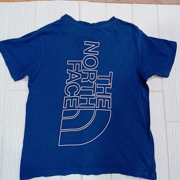 ノースフェイス 半袖Tシャツ 半袖 キッズ 140 ブルー