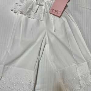 【新品】しまむら aiarai 100 スカート付きレースパンツ