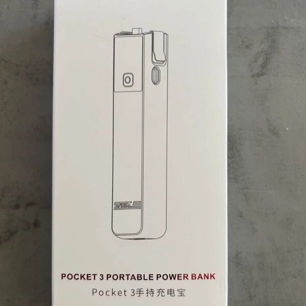 Pocket 3 Portable Power Bank Osmo pocket 3 対応 充電ベース バッテリーハンドル