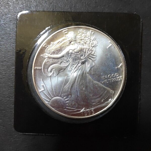 アメリカ イーグル1ドル銀貨 1995年 1オンス