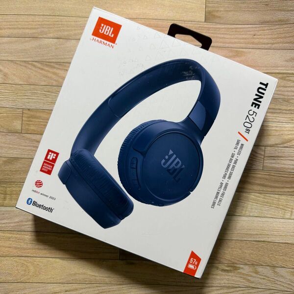 新品 JBL TUNE 520BT ヘッドホン ノイズキャンセリング Bluetooth ワイヤレスヘッドホン ワイヤレス ブルー
