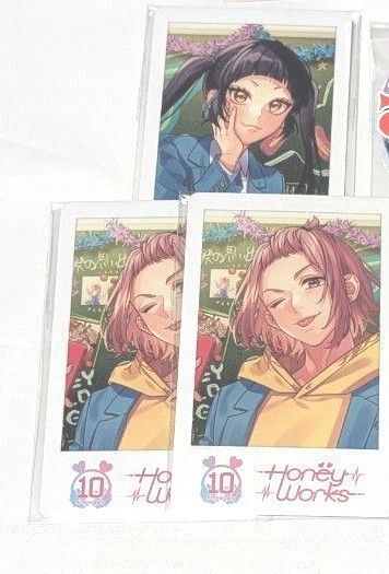 高見沢アリサ 柴崎健 チェキ風カード