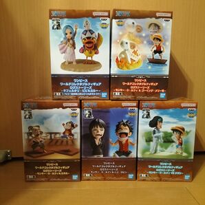 【5点セット】ワンピース プライズ フィギュア ワールドコレクタブルフィギュア