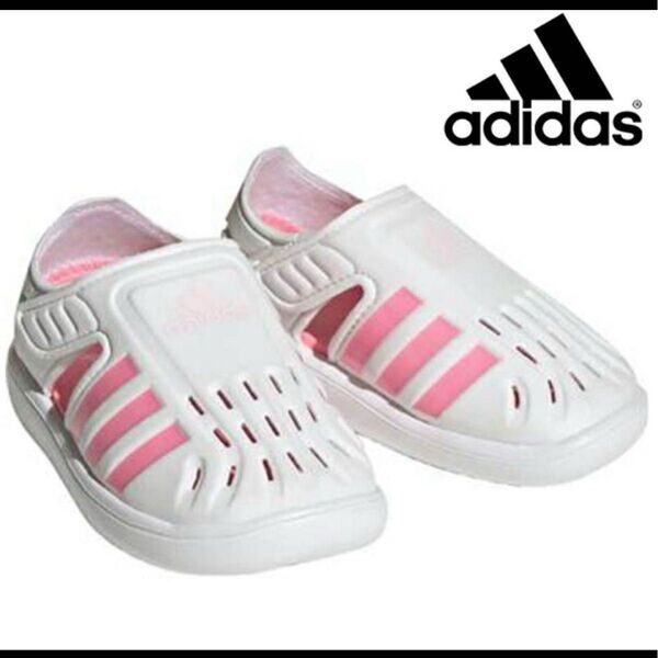 完売品 adidas アディダス サンダル キッズ 子供 16cm