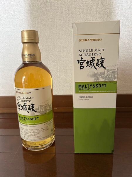 ニッカウヰスキー 宮城峡 シングルモルト 500ml