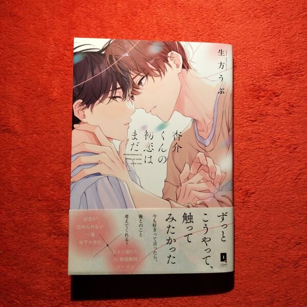 生方うぶ 杏介くんの初恋はまだ BLコミック 初版 初版帯付