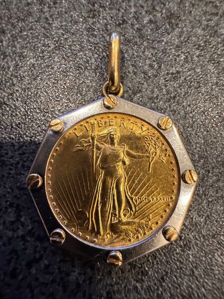 k22 k18 pt イーグル金貨コイントップ 1/10oz 総重量4.6g