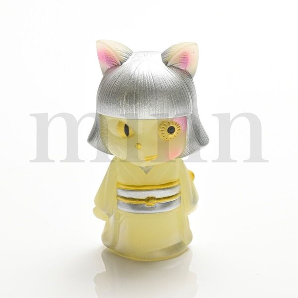 【未開封】VAG SERIES 42 物ノ怪少女 猫又 蓄光 E カプセルトイ ガチャ フィギュア ソフビ