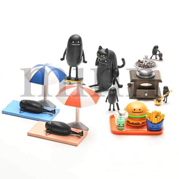 【未開封・コンプリート】ビューティフルシャドー 全6種+1種 コンプ カプセルトイ ガチャ フィギュア