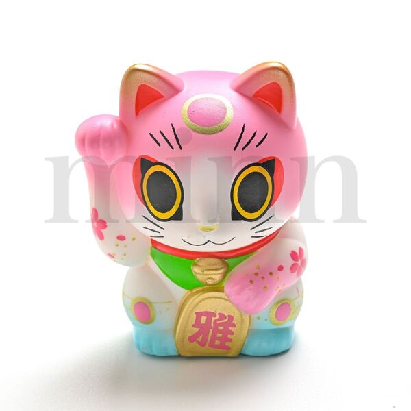 【未開封】VAG ガチャポス 萬福猫 其の壱 D カプセルトイ ガチャ フィギュア ソフビ