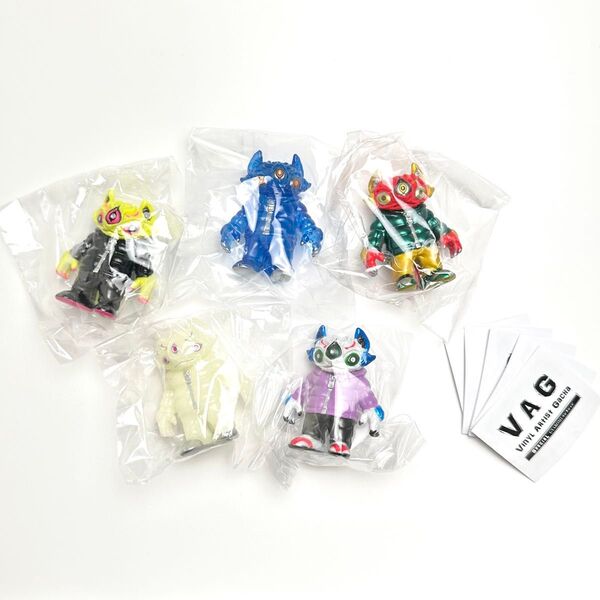 【未開封・コンプリート】VAG SP 玉藻オイド 蓄光 カプセルトイ ガチャ ソフビ