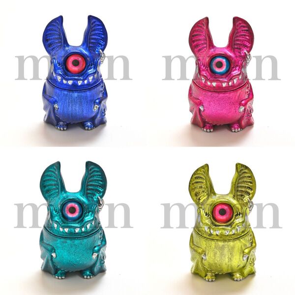 【未開封・4種】単眼コウモリ アイビー 限定版 EYEBAT BEAST セット カプセルトイ ガチャ ソフビ