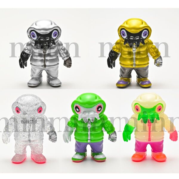 【未開封・コンプリート】VAG 10th ANNIVERSARY クトゥルフオイド クリア 蓄光 セット カプセルトイ ガチャ