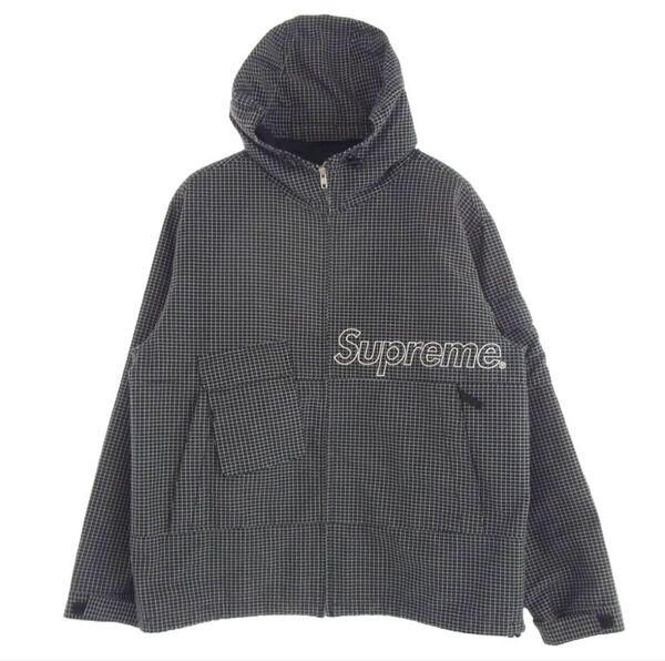 【美品・タグあり】Supreme シュプリーム 20SS Ripstop Utility Jacket ブラック Sサイズ