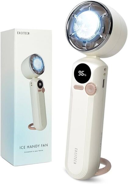2025年の新型『ICE HANDY FAN』 ハンディファン 携帯扇風機