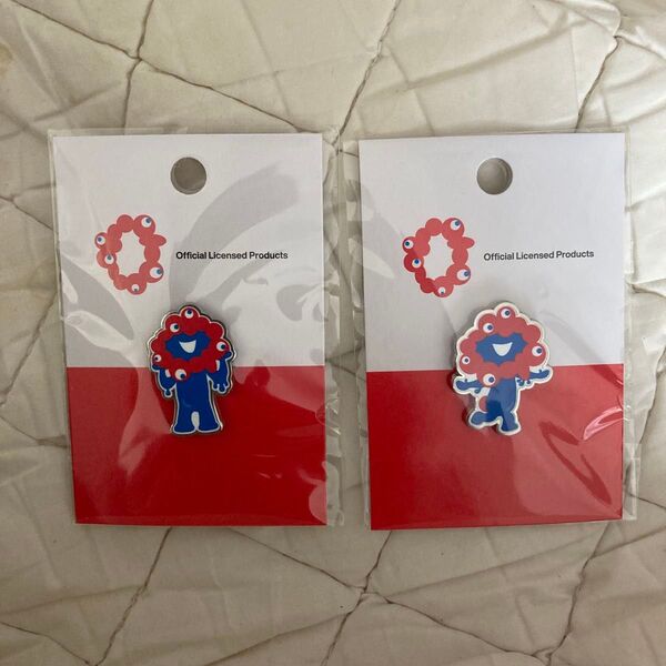 EXPO2025キャラクター ピンバッジ 2個セット