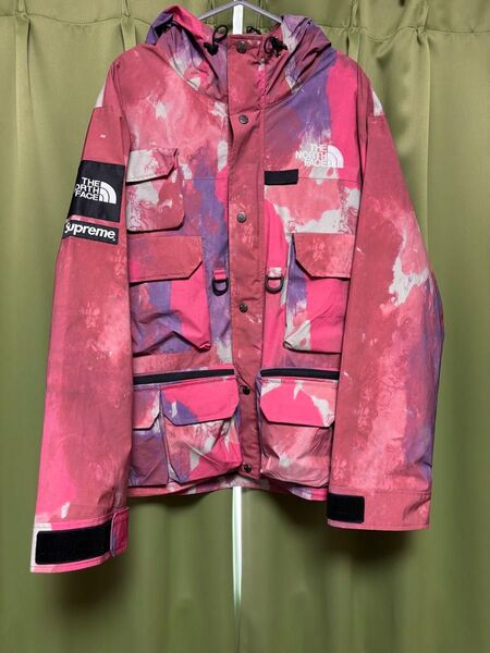 Supreme × THE NORTH FACE Cargo Jacket 20SS ピンク L