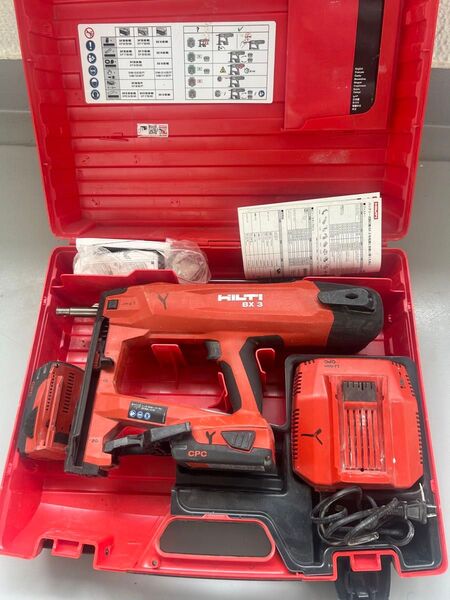 HILTI ヒルティ 充電式鋲打機 BX3 コンクリートネイラバッテリー式鉄砲