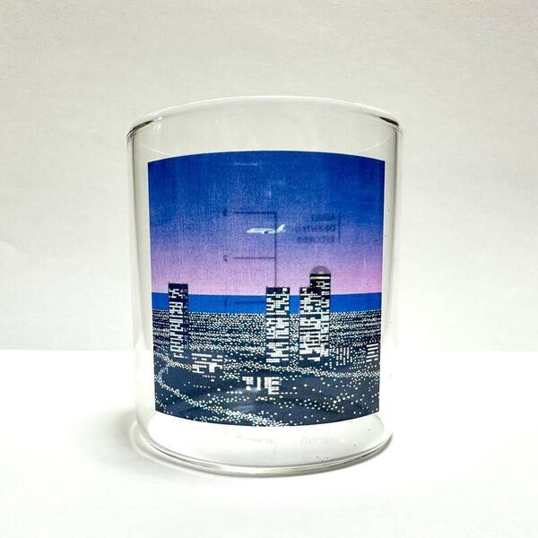 永井博 AOR Hiroshi Nagai Akio Hasegawa Borosil Glass グラス コップ Adult