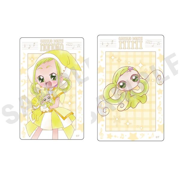おジャ魔女どれみ トレーディングクリアカード だっこシリーズ 飛鳥ももこ ももこちゃん ニニ